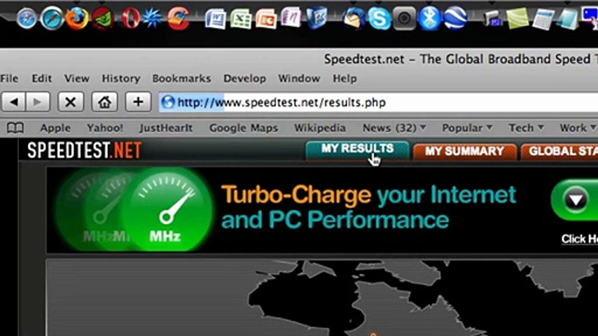 ⁣HD Benchmarking My Internet Speed