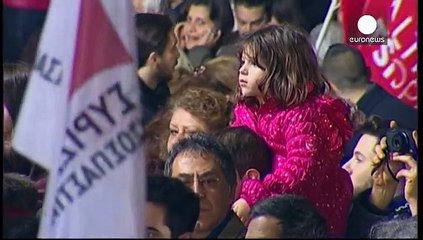 شادی و امید یونانیها، پس از پیروزی حزب "سیریزا"