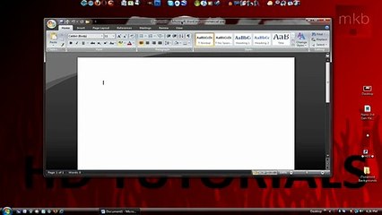 HD Tutorial Customize Office Word '07