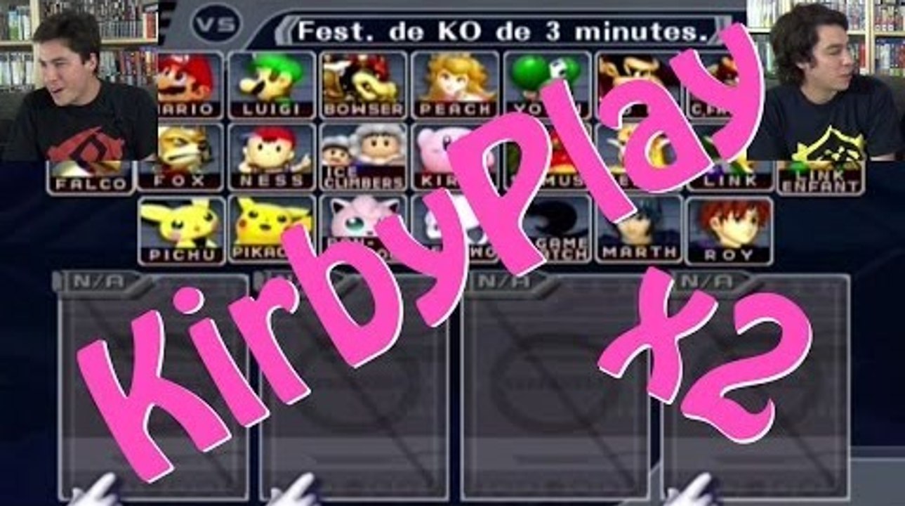 [KirbyPlay x2] Super Smash Bros Melee