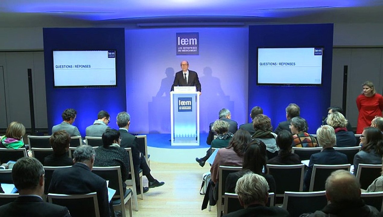 Questions/Réponses : Patrick Errard, Président du Leem, répond aux journalistes 2015
