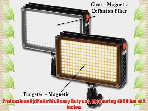 Fotodiox Pro LED 209A w/ Video Lighting Bracket Photo / Video Dimmable LED Light Kit 1x Sony