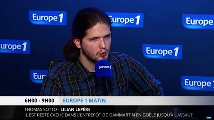 Lilian Lepère : "J'ai été plutôt chanceux qu'ils n'aient pas écouté les informations" (Europe 1)