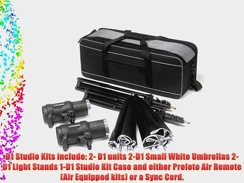 Profoto 901054 D1 Studio Kit 1000/1000 Air -Black