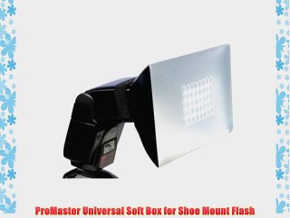 ProMaster Universal Soft Box for Shoe Mount Flash