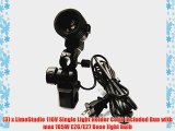 LimoStudio 1000 Watt Photography Studio Umbrella Cool Fluorescent Continuous Lighting Kit Set-