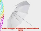Interfit Photographic INT390 33-Inch Translucent Umbrella Lighting