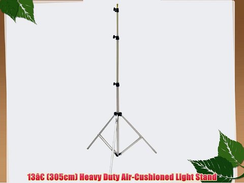 13?? (305cm) Heavy Duty Air-Cushioned Light Stand