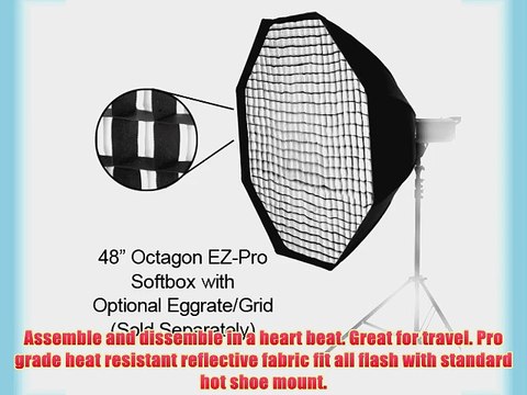 Fotodiox EZPro-48-Oct-Yongnuo ProStudio Solutions EZ-Pro 48-Inch Octagon Softbox with Soft