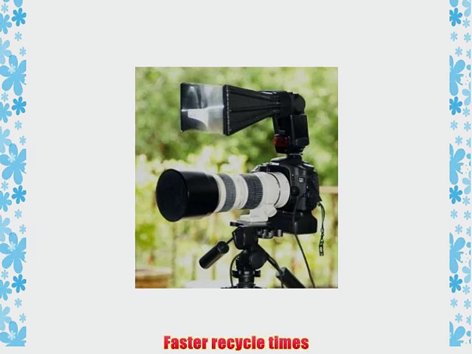 The Flash X-Tender (Better Beamer) FX-3 Flash Output Booster for Canon 580EX Canon 580 II and