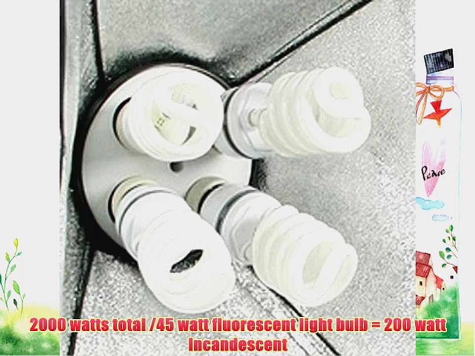 ePhoto Boom Stand Hair Light Photo Video Lighting Kit 10x20 Black Muslin Support Stand Kit