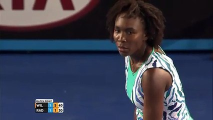 Williams Venus - Radwanska Agnieszka (MAÇ SAYISI)