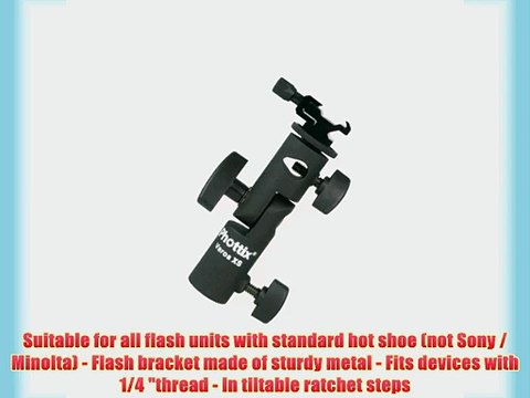 Phottix Varos XS Multi-Function Flash Shoe Umbrella Holder