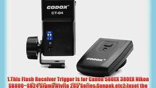 HM-ANT Wireless Remote 4 Channel Flash Receiver Trigger Ct-04 Flash Speedlite Trigger Wireless