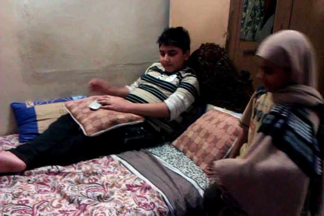 When you watch t.v with mom