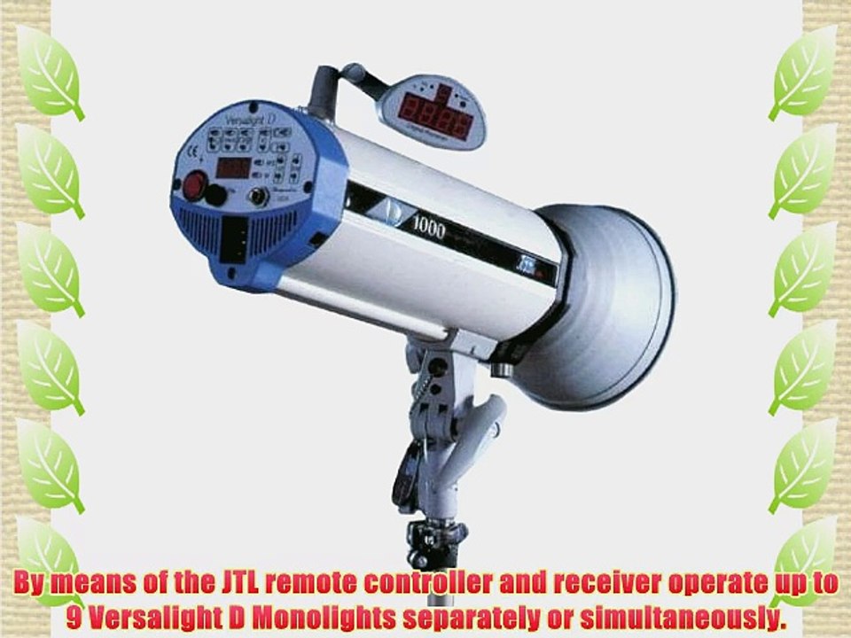 JTL Versalight D-1000 Monolight 1000 Watt Second Digitally Controlled Strobe.