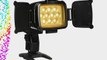 Polaroid Professional High-Power 10 LED Video Light For The Sony NEX-VG10 NEX-VG20 HDR-NX5U