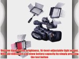 Andoer YONGNUO YN-160 160 LED Video Light with Filters for Camera/Camcorder