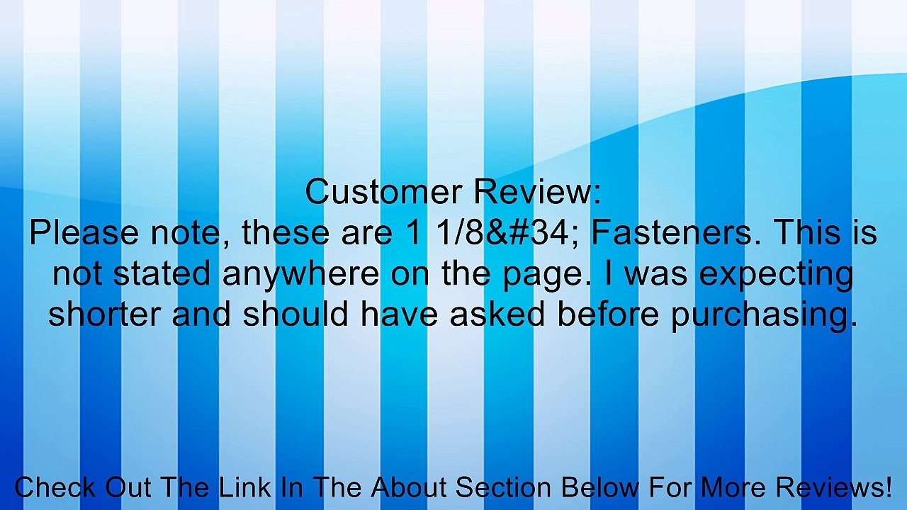 Allstar ALL18558 Body Bolt Kit with Clips, (Pack of 10) Review