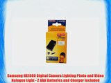 Samsung NX1000 Digital Camera Lighting Photo and Video Halogen Light - 2 AAA Batteries and