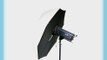 Fancierstudio 43 inch White/Black Translucent Umbrella Brolly Box Softbox Diffuser