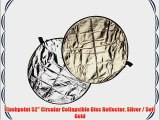 Flashpoint 52 Circular Collapsible Disc Reflector Silver / Soft Gold
