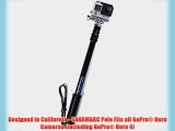SANDMARC Pole - Metal Edition: All-Aluminum 17-40 Telescoping Extension Pole for GoPro Hero