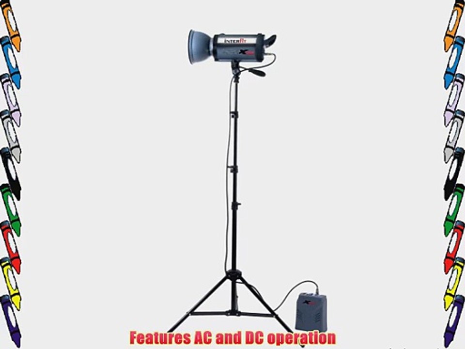 Interfit INT474 300 Watt/ Second Stellar Xtreme AC/DC 300 Watt/ Second Flash Head