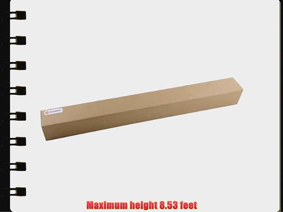 Neewer? Set of Two 9 feet Heavy Duty Photo Studio Light Stands for Video Portrait and Product