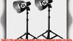 PBL Photo Lighting Table Top Kit New High Output Bulbs 500 Watts By PBL