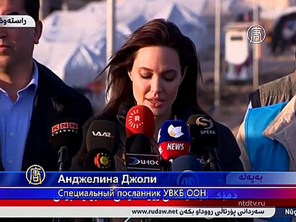 Анджелина Джоли: «Мир провалил тест на помощь беженцам»