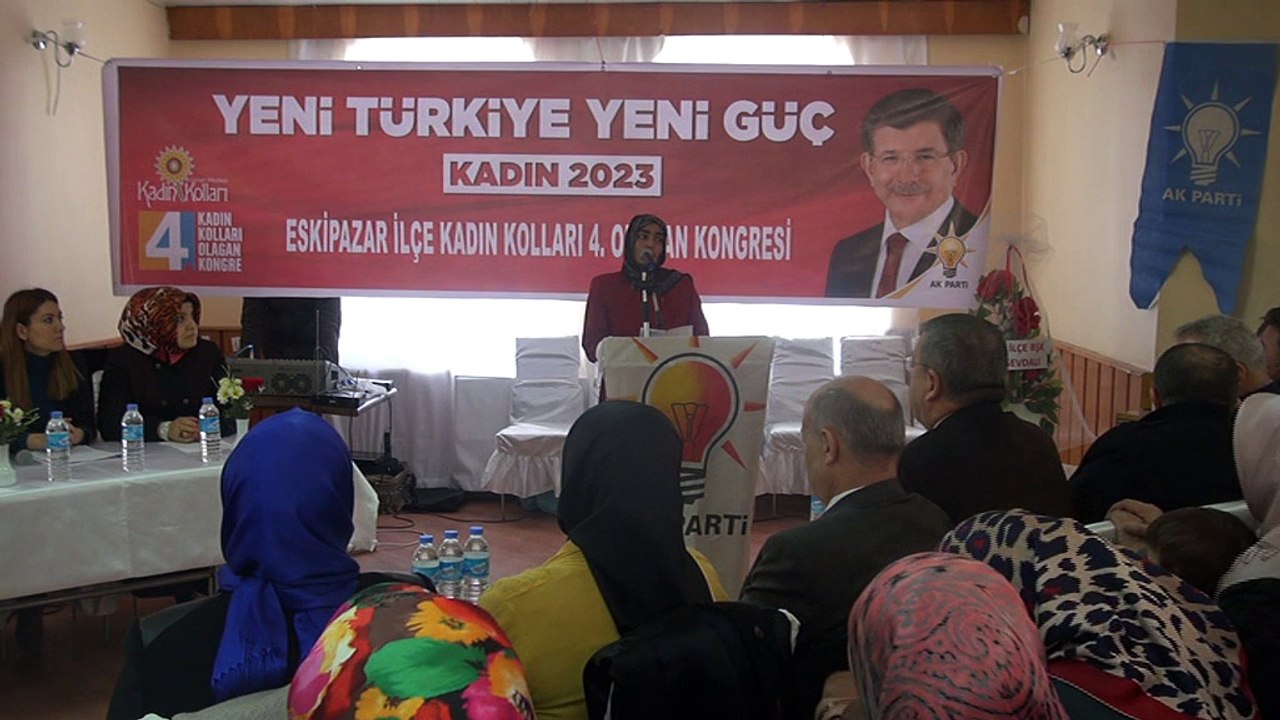 Ak Parti Kadın Kolları Kongresi Yapıldı