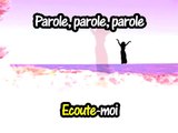 KARAOKE DALIDA et ALAIN DELON - Paroles paroles