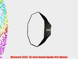 Westcott 2336  43-Inch Round Apollo Orb (Black)