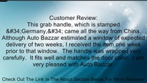VW DRIVER'S GRAB HANDLE SWITCH BEZEL LEFT BEIGE MK4 GOLF JETTA PASSAT Review