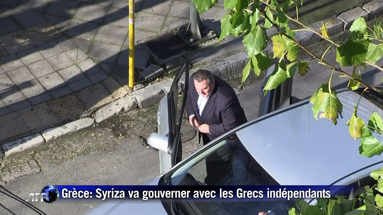 Grèce: Syriza va gouverner avec les Grecs indépendants