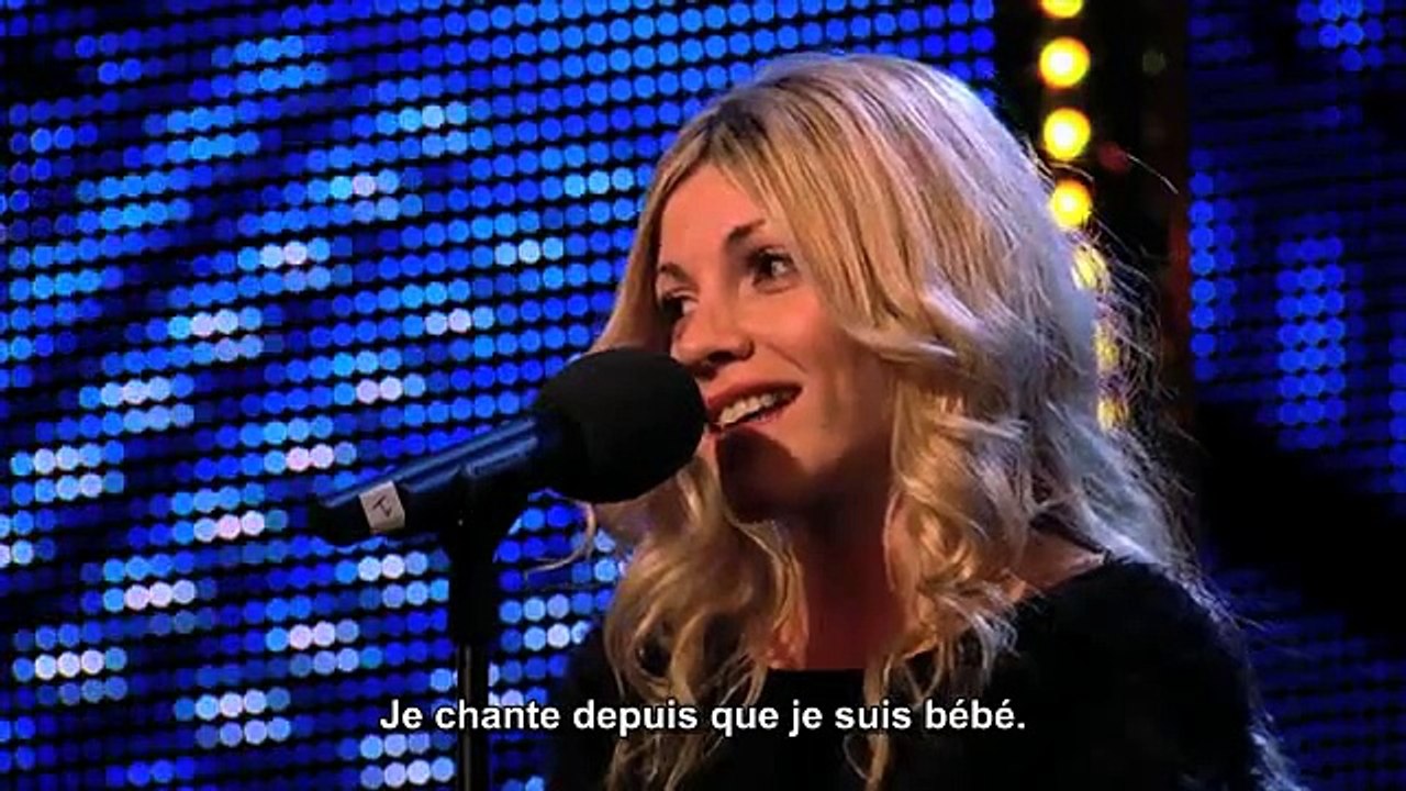 Atteinte d'une maladie grave, cette jeune femme a réalisé son rêve en chantant sur ce plateau de télévision. Et sa prestation en a surpris plus d'un