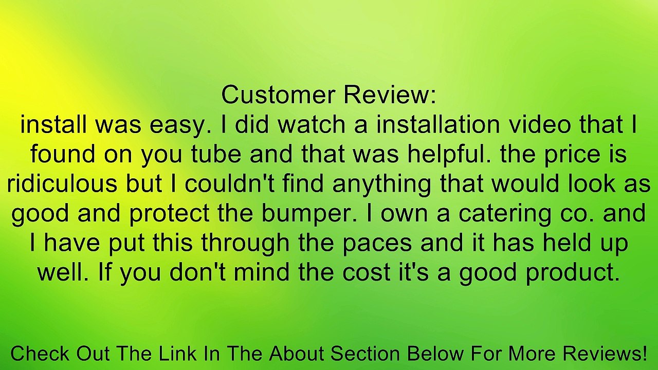 2009-2013 Honda Fit OEM Rear Bumper Protector Review