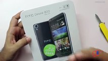 HTC Desire 820 Unboxing First Boot & Hands on Overview 480p