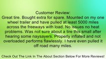 4.80-8 Bias Ply Special Trailer Tire Tow-Master Load Range C HIWAY RIB Review