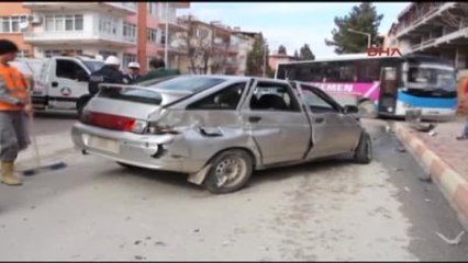 Burdur'da Trafik Kazası: 1 Yaralı