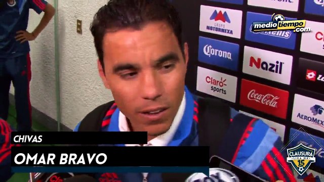 Chivas nunca bajó los brazos: Omar Bravo