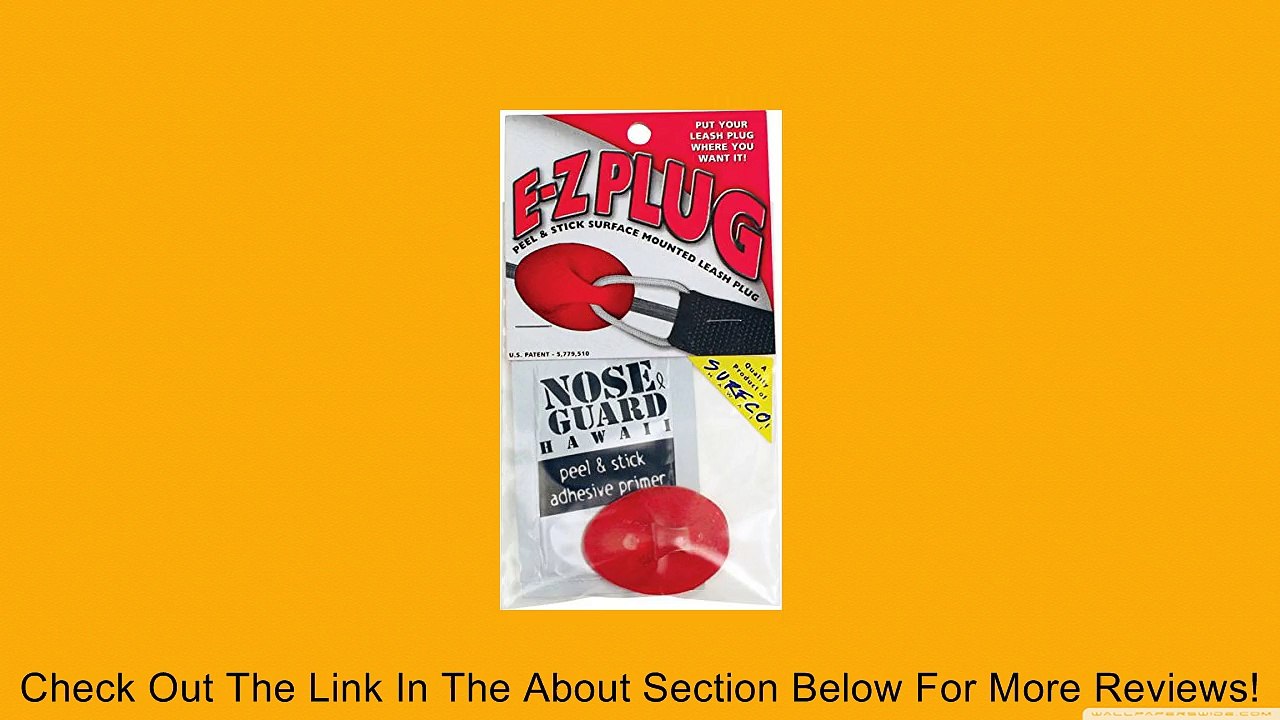 Surfco Ez Plug Kit Clear Red Review