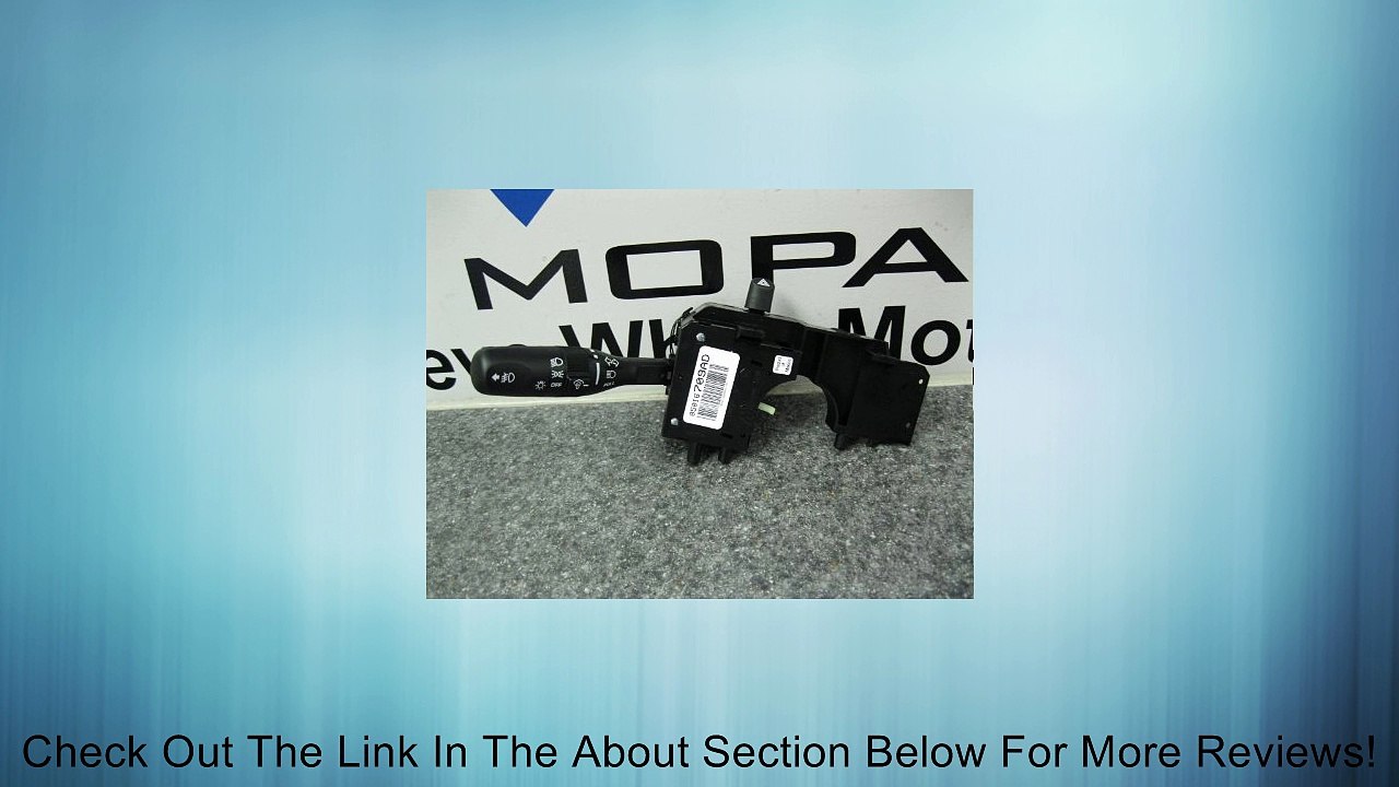 2001-2006 JEEP WRANGLER TJ MULTIFUNCTION TURN SIGNAL SWITCH MOPAR OEM Review