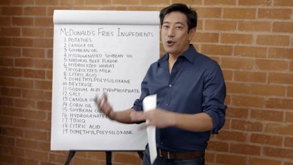 Qu'y a t-il dans les frites du MacDo ? 1/2