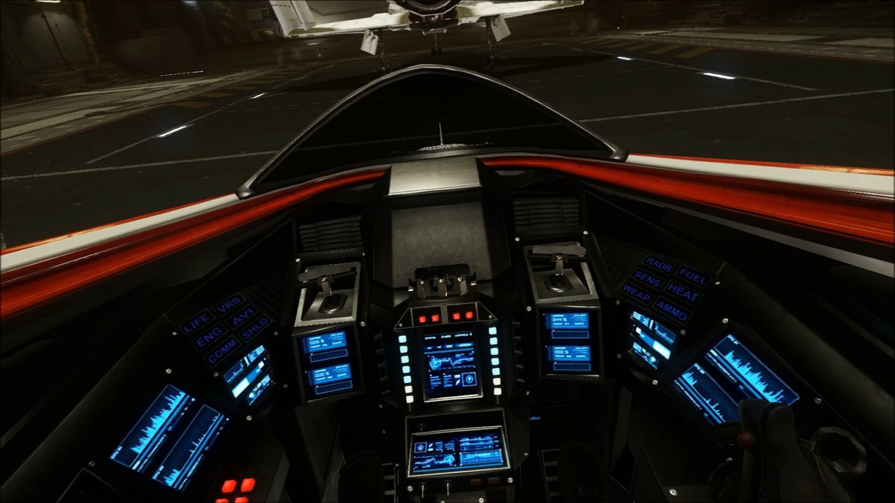 Hangar Perso Star citizen (Mustang Gamma, M50 interceptor & 300i)