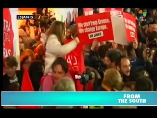 Left wins historic victory in Greece