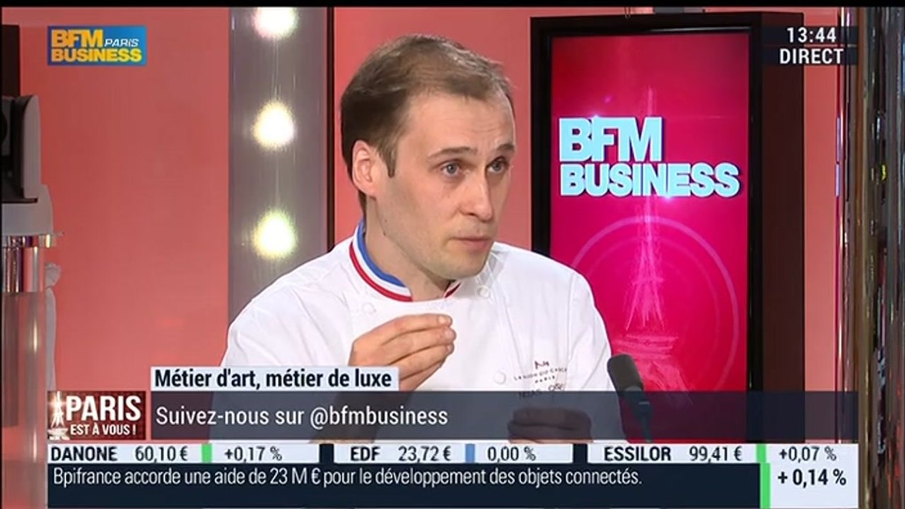 Métiers d'art, Métiers de luxe: Chocolatier, Nicolas Cloiseau - 26/01