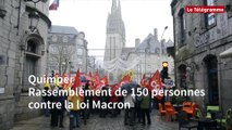 Quimper. Rassemblement de 150 personnes contre la loi Macron