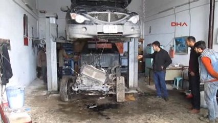 Sansıklı Kamyonet Şasesi Üzerine Düşen Tamirci Ağır Yaralandı